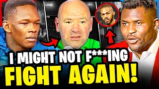Israel Adesanya REVEALS BAD NEWS, Francis Ngannou BREAKS SILENCE, Dustin Poirier