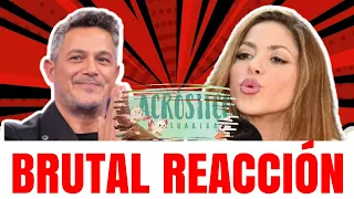 BRUTAL REACCIÓN de Alejandro Sanz al NUEVO ÉXITO de Shakira "ACRÓSTICO"