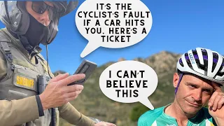 LA Sheriff vs. Pro Cyclist