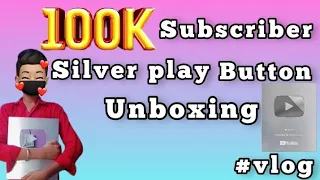 finally silver play button aa gya 😘~unboxing silver play button @fact_with_arun #viral