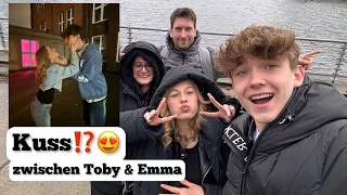 KUSS ZWISCHEN TOBY UND EMMA😍⁉️- WIR TREFFEN SILLEMMA - BERLIN VLOG