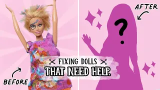 Fixing Dolls That Need Help #6: "Weird Barbie"