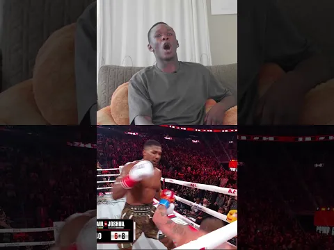 Izzy Reacts To Weird Anthony Joshua vs Jake Paul Boxing Fight