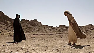 Jesus Cristo é tentado pelo Diabo no deserto