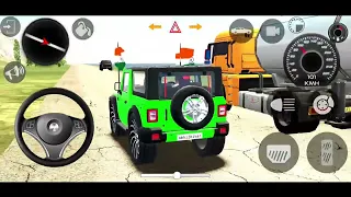 Modified Mahindra Thar😈Games:Indian Red Thar (Gadi Wala Games) Car Game Android Game - #2025