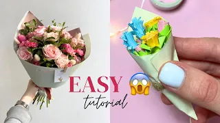 DIY Paper Flower BOUQUET | Tutorial | Origami | How to Make Flowers #tutorial #easy #diy #trending