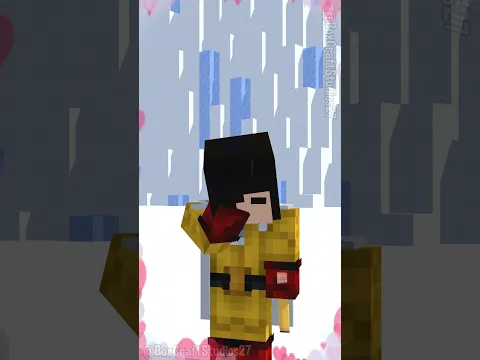 HELP HEROBRINE DRAW CUTEGIRL CHALLENGE (Bones - Imagine Dragons) #herobrine #fypシ #minecraftshorts