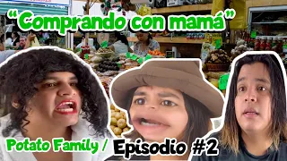POTATO FAMILY (Ep 2)⛔️ - Comprando con Mamá Potata 😱🤣
