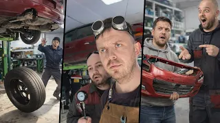 Аn ordinary day at an ordinary service station🛠️Обычный день на обычном автосервисе 🛠️ #reaction 