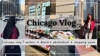 Mom & Daughter Date 💕 Expensive Dinner 🍸🦪  Michigan Ave Shopping 🛍️