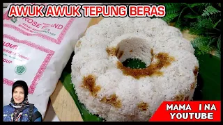 resep awuk awuk tepung beras paling nikmat
