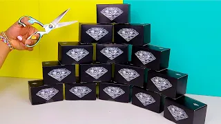 Encontre el DIAMANTE? 💎 💸 Abriendo TODOS los DIAMANTES Con DINERO! - Lokos por el arte