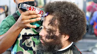 CRAZY TRANFORMATION HAIRCUT TUTORIAL: BROUGHT HIM ALL THE WAY BACK!