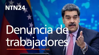 Trabajadores venezolanos denuncian ante la la ONU al régimen de Maduro