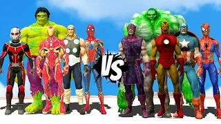 AVENGER VS AVENGERS ZOMBIE - GTA 5 EPIC BATTLE