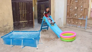 اشتريت مزليگه ومسبح الفقوري واهلي طردوني من البيت 😂