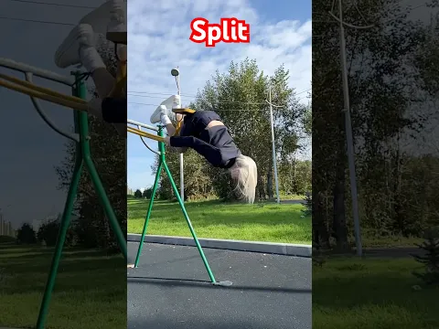somersault from a swing #shorts