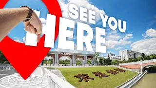 Welcome to Zijingang: Enjoying a Sunny Day on Campus