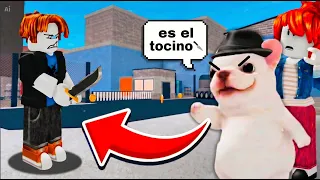 DESCUBRÍ al asesino siendo un PIBBLE en Murder Mystery 2 ROBLOX