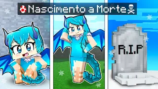 CICLO DE VIDA DE UM DRAGÃO DE GELO NO MINECRAFT! - MIAUZINHA