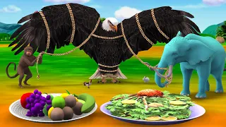 विशाल ईगल पक्षी जाल Giant Eagle Bird Trap - Hindi Kahaniya - हिंदी कहानिय Moral Stories Fairy Tales