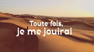 Toute fois je me jouirai