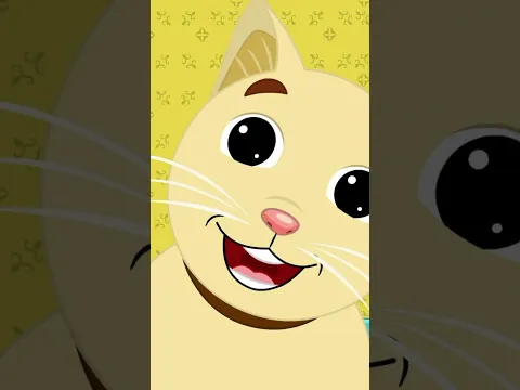 Billi Karti Meow Meow Rhyme, बिल्ली करती म्याऊ म्याऊ #shorts #hindi #youtubeshorts #kidsvideo