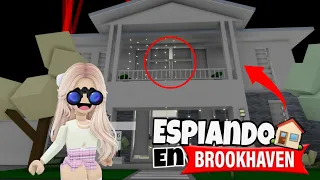 😱 ESPIANDO a GENTE TURBIA en BROOKHAVEN | Valery Rm