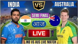 🔴 India vs Australia, ICC Champions Trophy | IND vs AUS Live Match Today Commentary #livescore