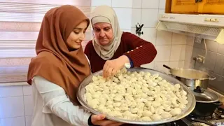 حماتي نورت بيتي بأول يوم رمضان بوجودها، عملنا شيش برك😍