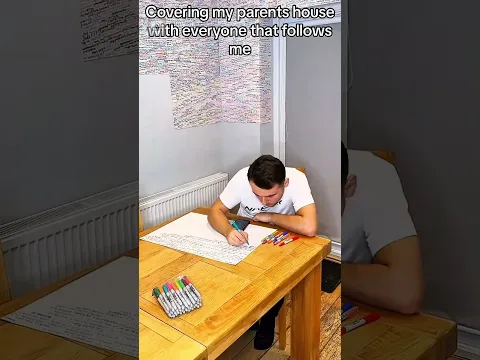 YOUR Name on His House Wall 😱