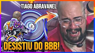 🚨BBB22: Tiago Abravanel DESISTIU do BBB! Veja o MOMENTO