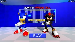 Roblox SONIC 3 PRISON RUN! OBBY gameplay.