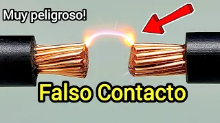 ❗️ESTE es el PROBLEMA más PELIGROSO de las Instalaciones Eléctricas (FALSO CONTACTO)❗️🔥