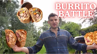 British vs Indian vs Mexican Burrito