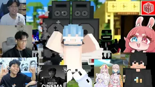 Reaksi Youtuber Minecraft Lihat SKINNYA MASUK REWIND Indonesia 2025 PART2