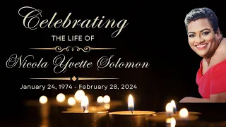 Celebration of Life of Nicola Yvette Solomon