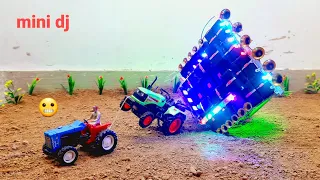 mini dj stuck in mud | mini tractor dj loading | diy mini dj | tractor trolly sound | Tech Toyz