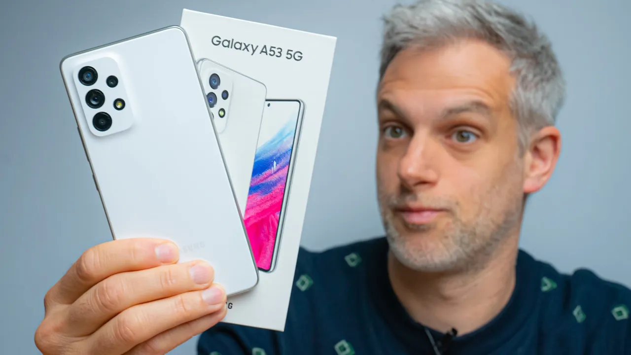 Vido-Test de Samsung Galaxy A53 par Monsieur GRrr