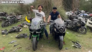 Abandoned Bike’s Grave Yard Ninja H2R ?
