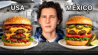 Probando las mejores hamburguesas: MÉXICO VS USA