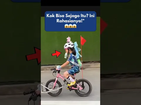 Kecil Tapi Jago Naik Sepeda