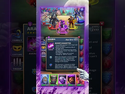 Reading hero info in battles just got easier! 📖 #herostats #battleview #freetoplay #shorts