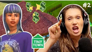 Je commence le TINY TOWN challenge dans Les Sims 4 - Partie 2