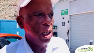 Le Carrefour Express de Saint-Pierre, détruit après quelques mois d'existence...