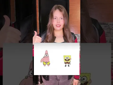 Patricio y Bob esponja se juntan frente a ti #shorts
