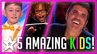 5 AMAZING KIDS On BRITAIN'S GOT TALENT 2022 SO FAR!