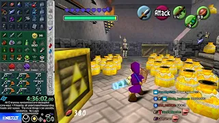 Ocarina of Time Potsanity + All Entrances Max Settings Randomizer, No Logic