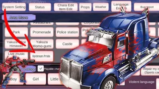 Konsep Map Baru Mobil Optimum Pride Di Sakura School Simulator @TukanGGamingREDO