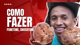 Como fazer PANETONE, CHOCOTONE #panetone